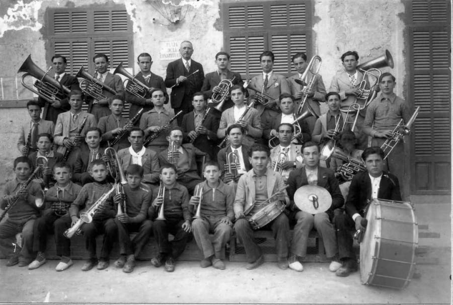Banda de Música de Vilafranca "La Municipal". 1935.